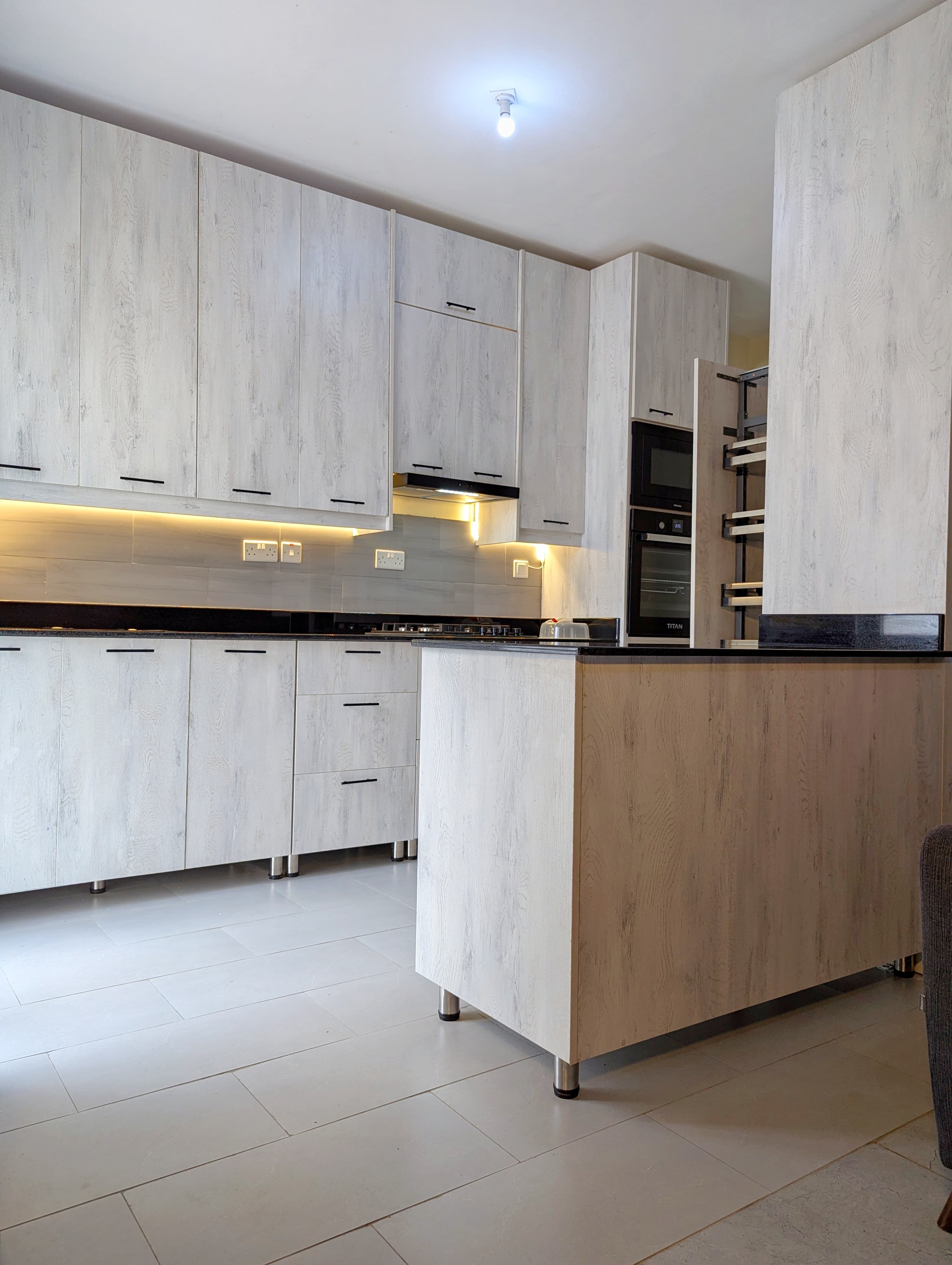 Modern luxury kitchen interior